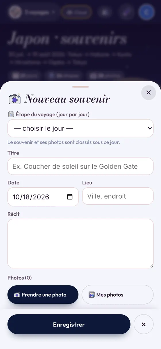 Le récit d’une journée